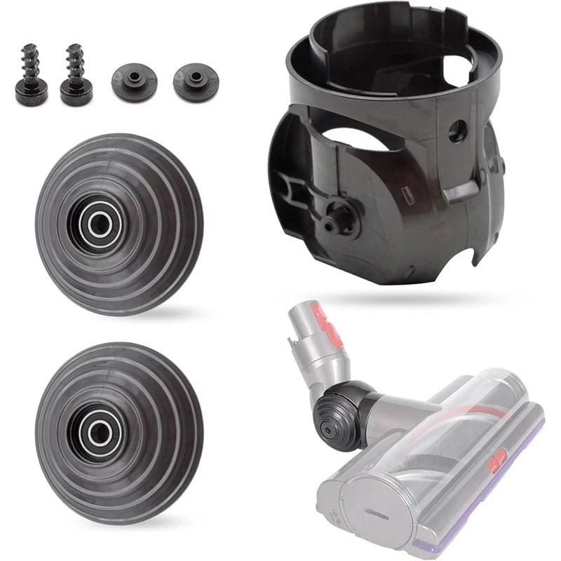 Replacement V-Ball Wheels & Cover for Dyson V10-V15 - 100W Head